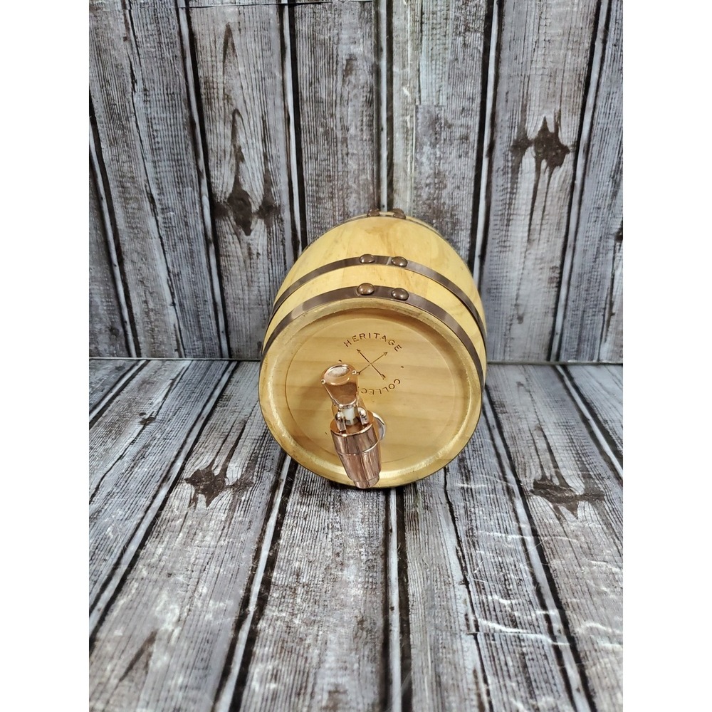 Heritage Collective-Mini Aging Barrel-Wooden Keg Whiskey Dispenser No Stand